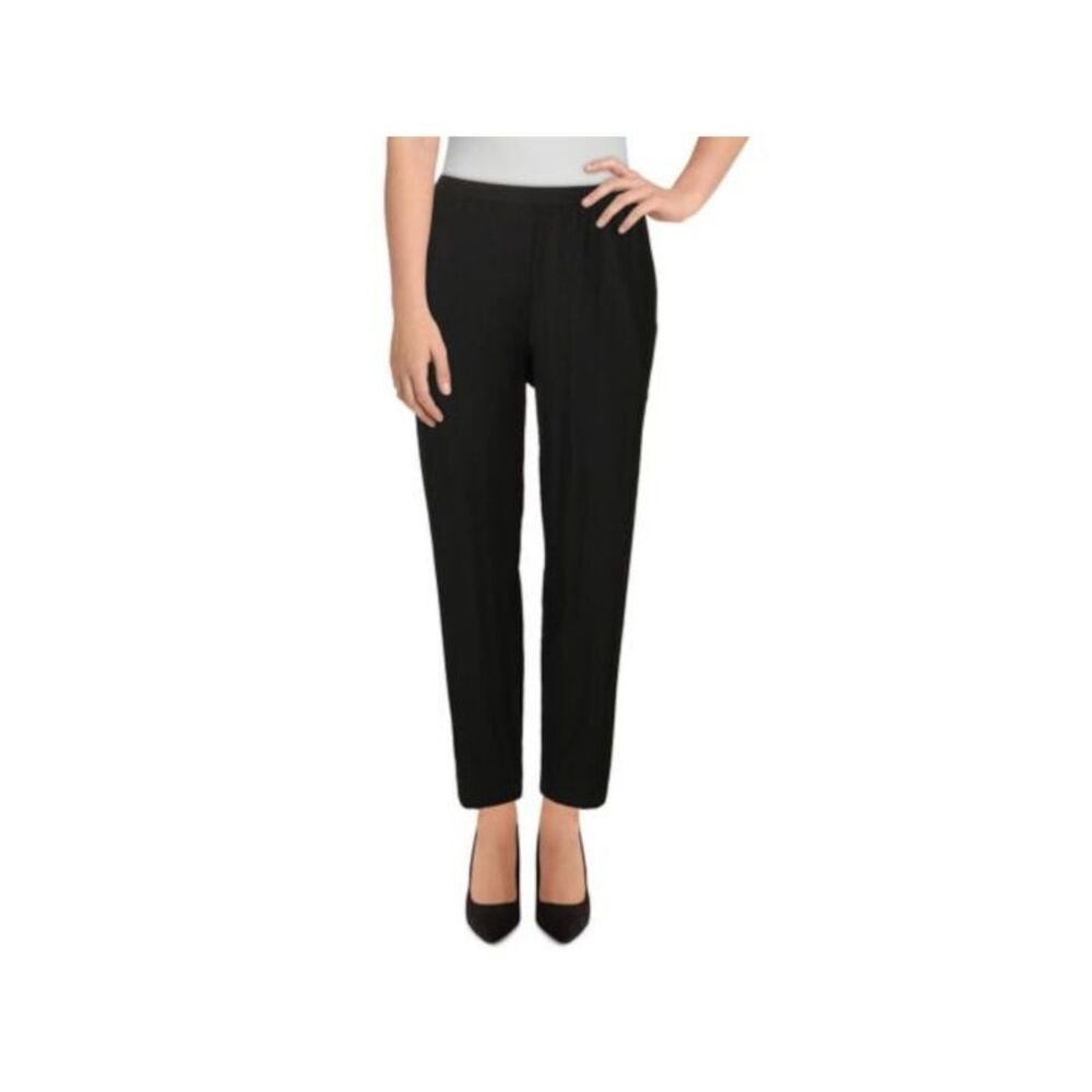EILEEN FISHER Womens Stretch Zippered Tapered Ankle Pants Wear To Work Pants